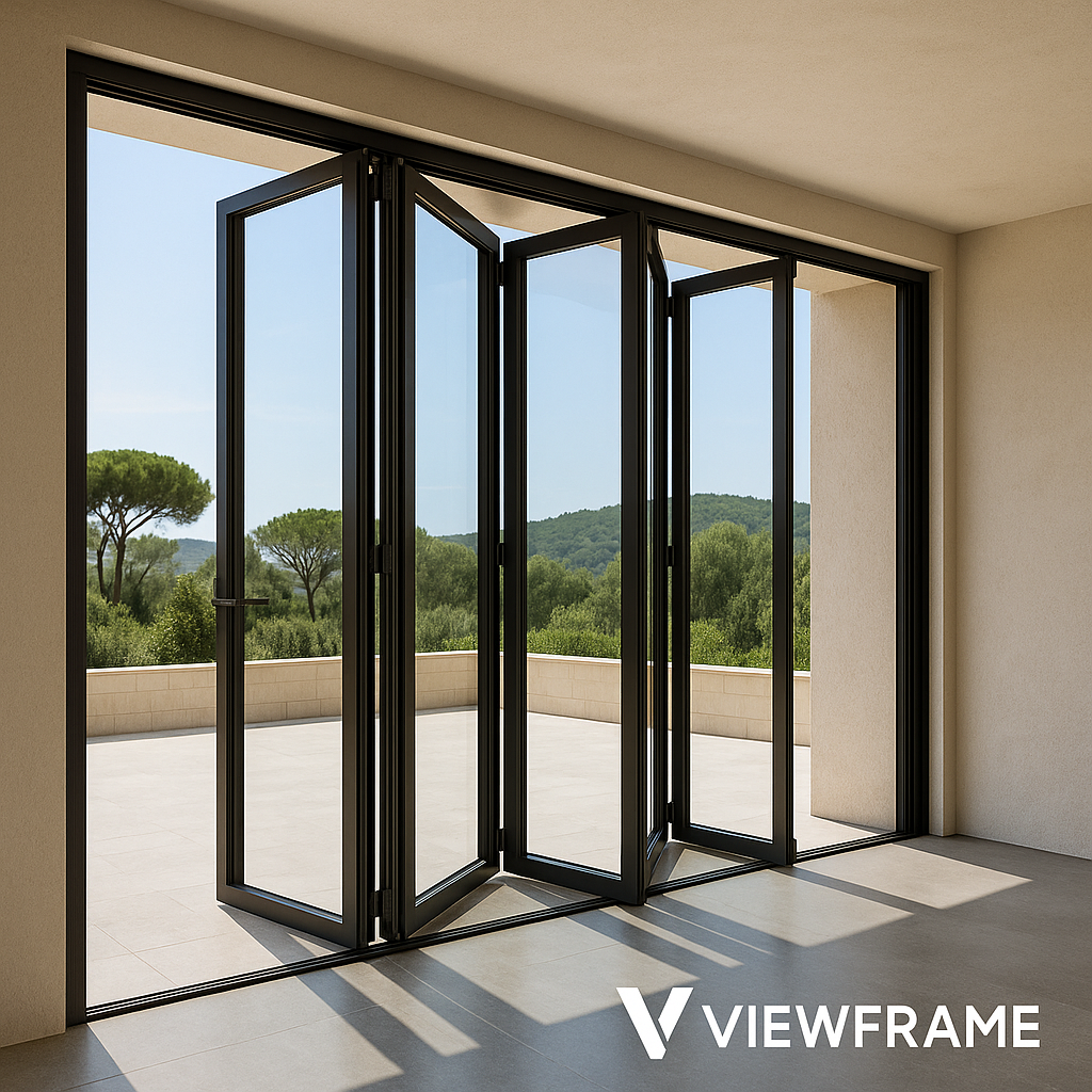 Fenêtres aluminium haut de gamme avec ouvertures grand format pour une luminosité maximale à Saint Barth et dans les Caraïbes