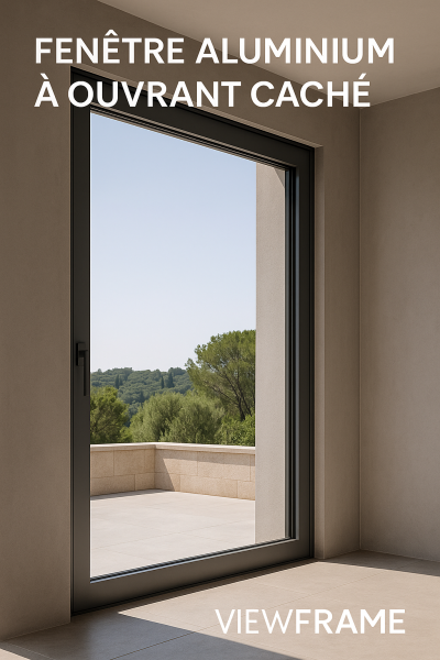 Installation de fenêtres aluminium à ouvrant caché haut de gamme pour résidences d’exception à Cannes et Monaco