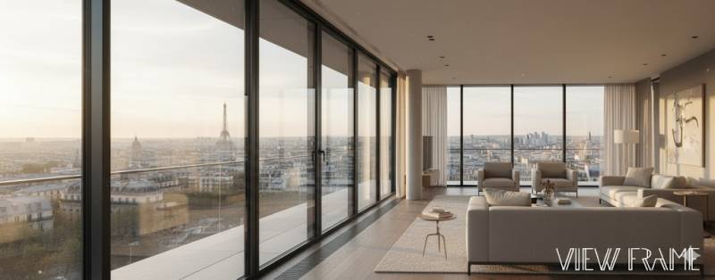 Fenêtres Aluminium Minimalistes Haut de Gamme : Installation sur Mesure à Paris et en Île-de-France