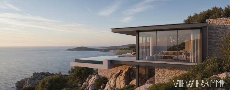Menuiseries Aluminium Haut de Gamme : Solutions sur Mesure pour Villas de Luxe en Corse