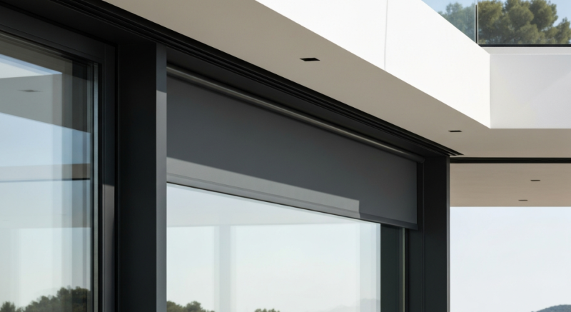 Stores Motorisés Intégrés : Design Minimaliste pour Villas Modernes